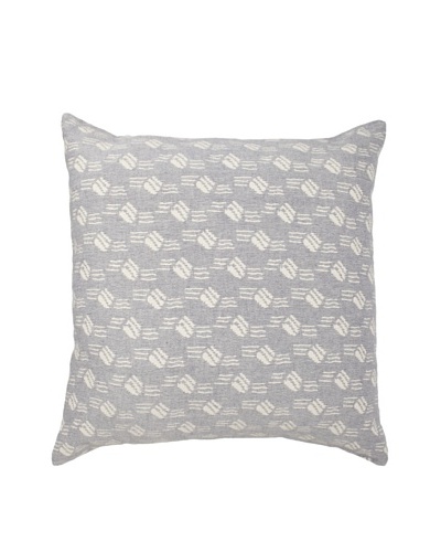 Mili Design NYC Bubbles Pillow, Blue, 22 x 22