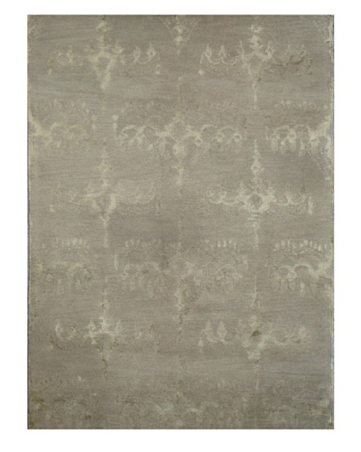 Mili Designs NYC Seaglass Brocade Rug, 5' x 8'