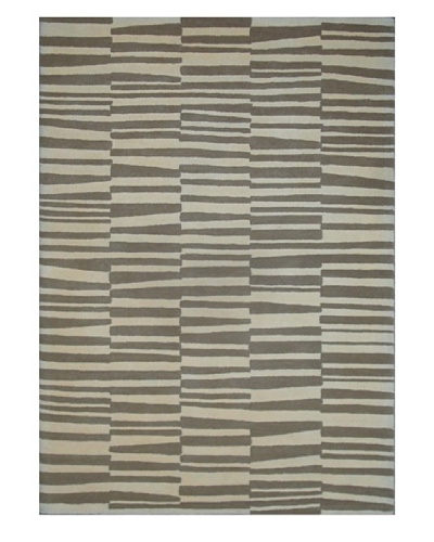 Mili Designs NYC Overlapping Lines Rug, 5′ x 8′