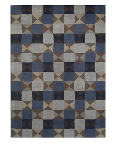 Mili Designs NYC Cubes Rug, 5′ x 8′