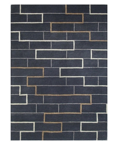 Mili Designs NYC Bricks Rug, 5′ x 8′