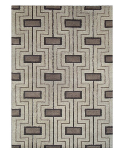 Mili Designs NYC Geo Rug, 5' x 8'