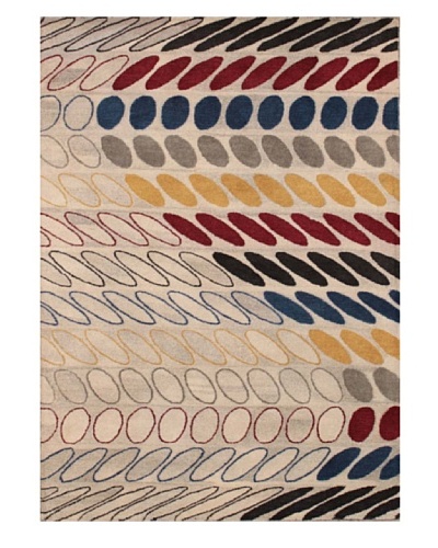 Mili Designs NYC S Patterned Rug, Multi, 5′ x 8′