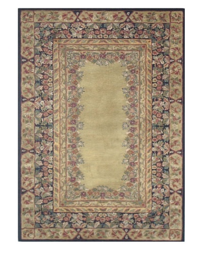 Mili Designs NYC Garden Border Rug, 5' x 8'