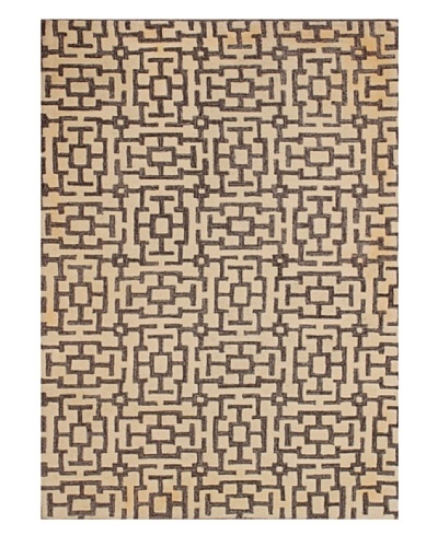 Mili Designs NYC Hatched Rug, 5′ x 8′