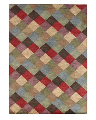 Mili Designs NYC Cascade Cubes Rug, 5′ x 8′