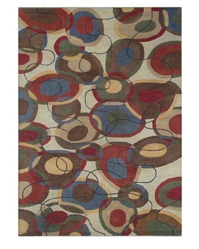 Mili Designs NYC String Patterned Rug, Multi, 5' x 8'