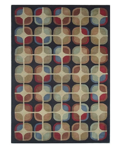 Mili Designs NYC Retro Squares Rug, 5′ x 8′