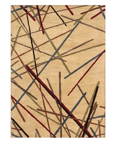 Mili Designs NYC Sticks Rug, 5' x 8'