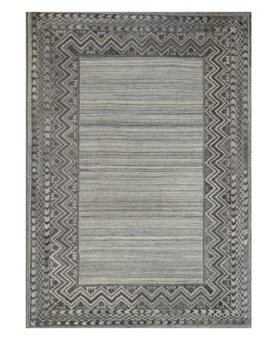 Mili Designs NYC Gray Zig Zag Rug, 5' x 8'