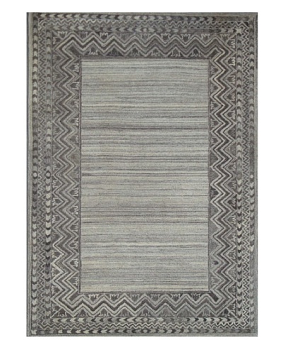 Mili Designs NYC Gray Zig Zag Rug, 5′ x 8′