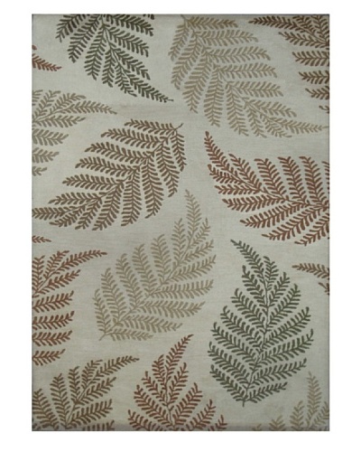 Mili Designs NYC Ferns Rug, 5′ x 8′