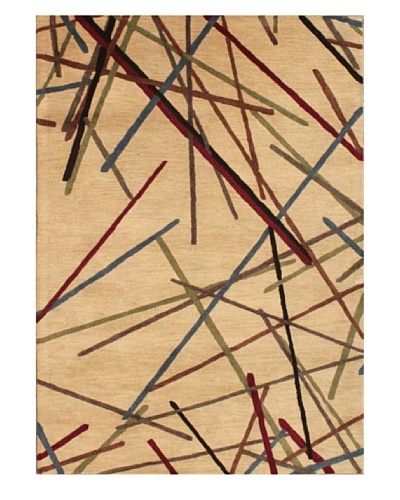 Mili Designs NYC Sticks Rug, 5' x 8'