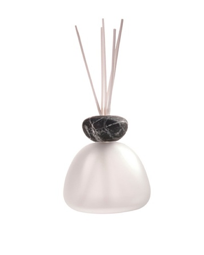 Millefiori Milano Marble Glass Diffuser, Frosted Black