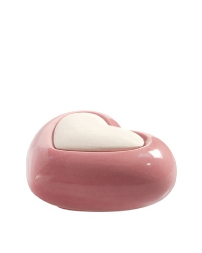 Millefiori Milano Porcelain Heart Diffuser, Purple