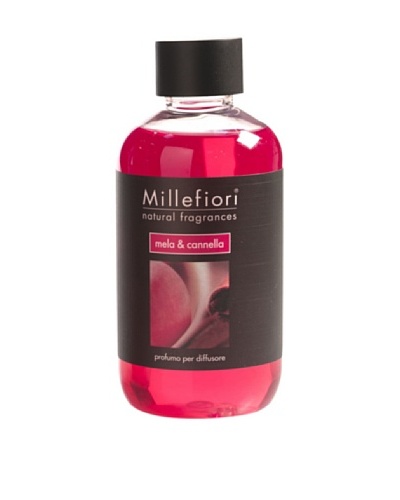 Millefiori Milano 8-Oz. Fragrance Oil Refill for Reed Diffusers, Mela Cannella