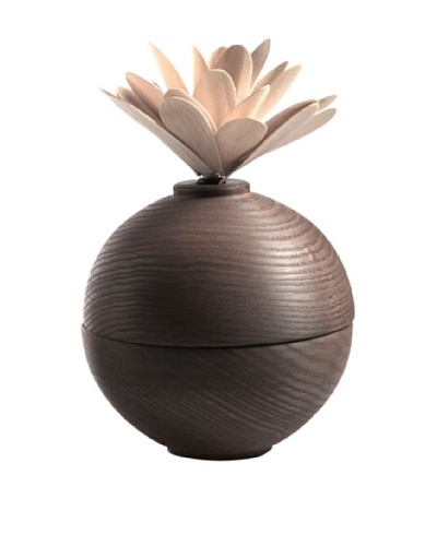 Millefiori Milano Wood Flower Diffuser, Dark