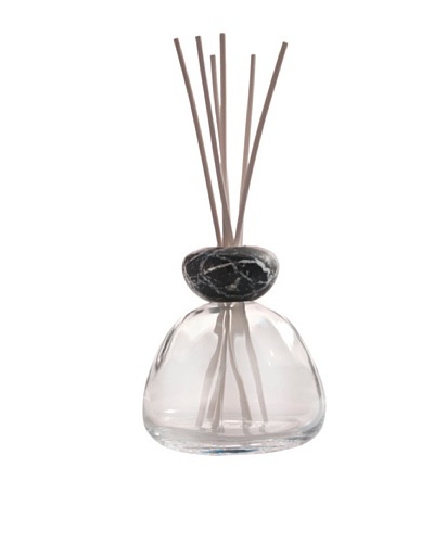 Millefiori Milano Marble Glass Diffuser, Clear Black