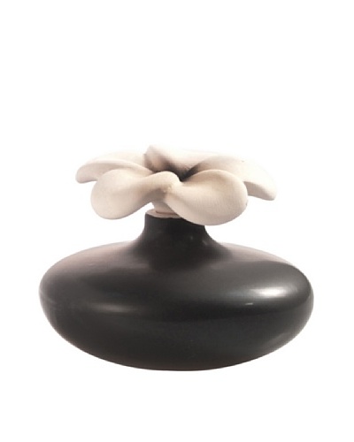 Millefiori Milano Porcelain Flower Diffuser, Black