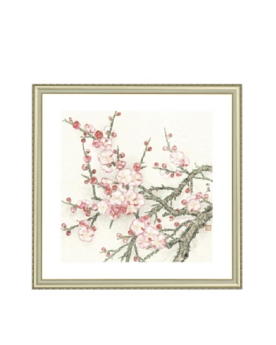 Mind Art Red Plum Blossom Welcomes Early Spring