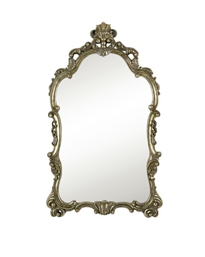 Majestic Mirrors Regine Mirror, Silver, 63″ x 38″