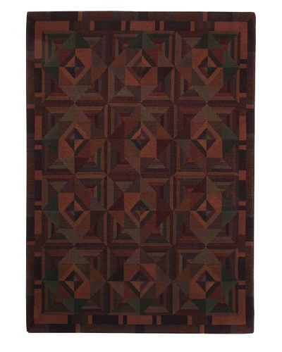 Missoni Masters Collection Naxos Copper Rug, Multi, 5′ 7″ x 7′ 10″