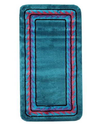 Missoni Lima Aqua Bath Rug, Multi, 2' 6 x 4' 10