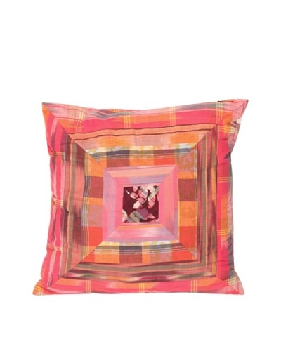 Missoni Domino Red Pillow, Multi