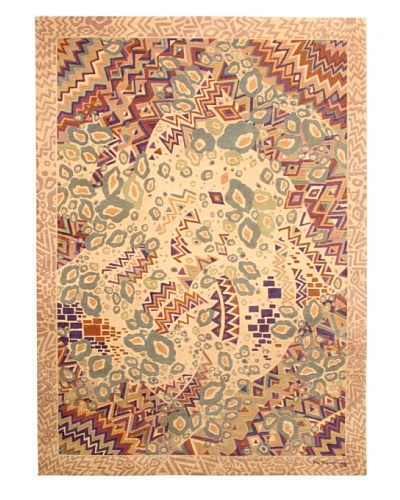 Missoni Hand Knotted & Hand Carved Rio Soft Rug, Multi, 5′ 7″ x 7′ 10″