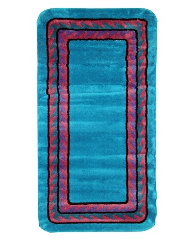 Missoni Lima Turchese Bath Rug, Multi, 2′ 6″ x 4′ 10″