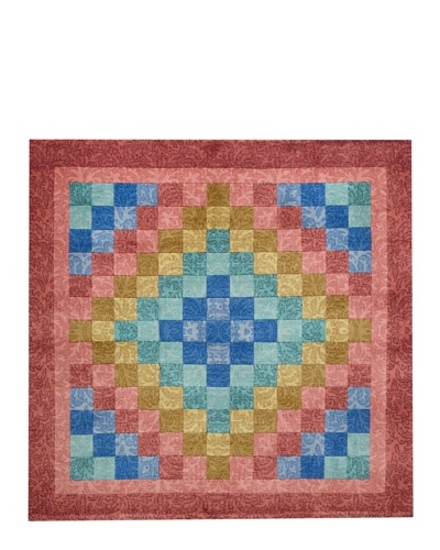 Missoni Tennessee Rosa Rug, Multi, 6′ 7″ Square