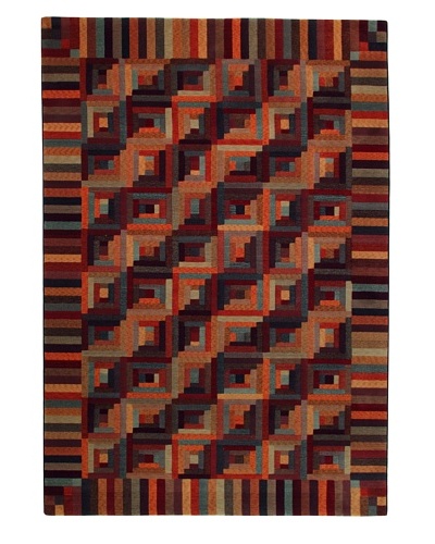 Missoni Masters Collection Mykonos Pavone Rug, Multi, 6′ 7″ x 9′ 10″