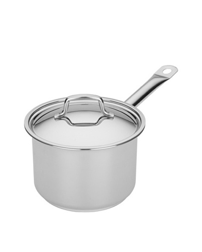 MIU France Tri-Ply Stainless Steel 2.4-Qt. Sauce Pan With Lid