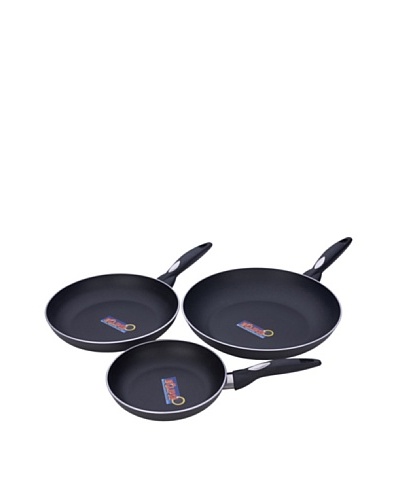 MIU France 3-Piece Aluminum Fry Pan Set