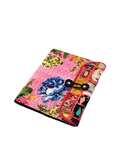 Modelli Creations Khambari Fabric iPad Case, Pink