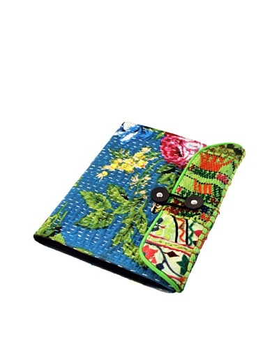 Modelli Creations Khambari Fabric iPad Case, Green