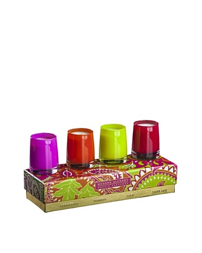 Modern Alchemy Bright Gift Candle, Assorted Set of 4