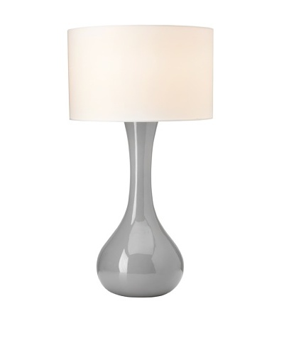 Curve Table Lamp, Grey
