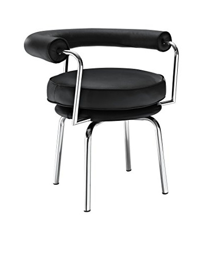 Modway Saloon Dining Arm Chair, Black