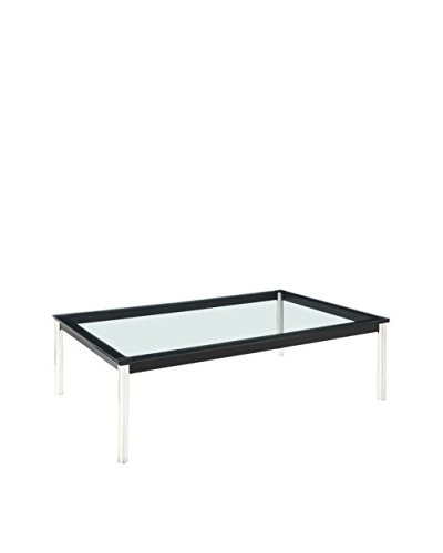 Modway Charles Rectangle Coffee Table, Black