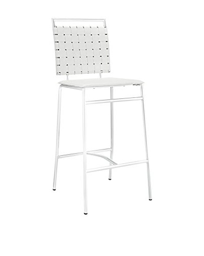 Modway Fuse Bar Stool, White