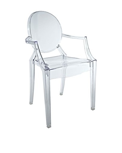 Modway Casper Kid's Chair, Clear