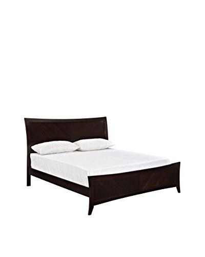 Modway Elizabeth King Bed Frame, Cappuccino