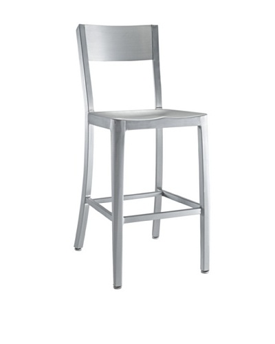 Modway Milan Counter Stool, Silver