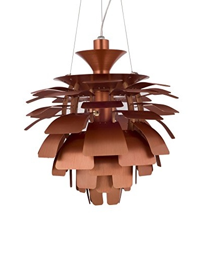 Modway Petal 24 Chandelier, Copper