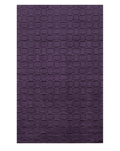 Momeni Metro Collection Rug, Plum, 3' 3 x 5' 3