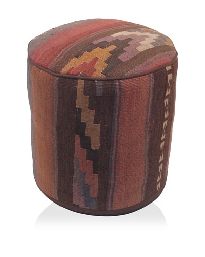 Momeni One-of-a-Kind Hand-Made Kilim Ottoman