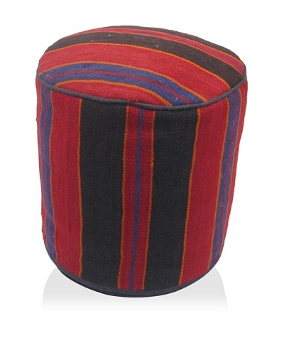 Momeni One-of-a-Kind Hand-Made Kilim Ottoman [Multi]