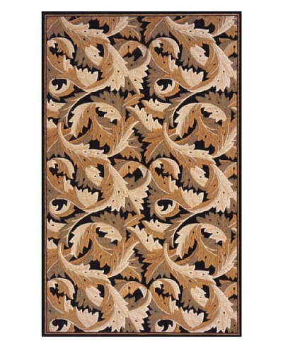 Momeni Art Nouveau Collection Rug [Black]