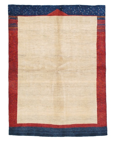 Momeni One of Kind Authentic Persian Gabbeh, 5'6 x 7'6